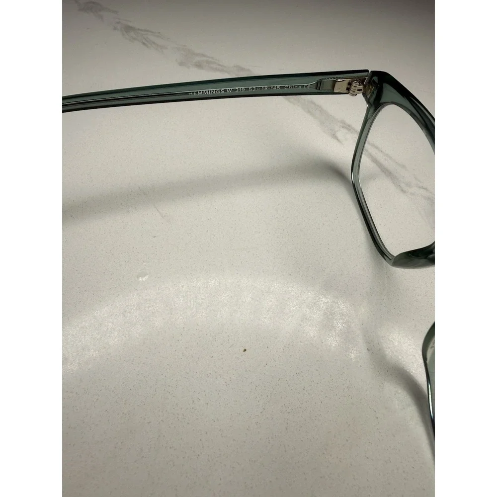 Warby Parker Hemmings Eyeglasses Womens Blue Green Hemmings-W 53-18-145 53mm